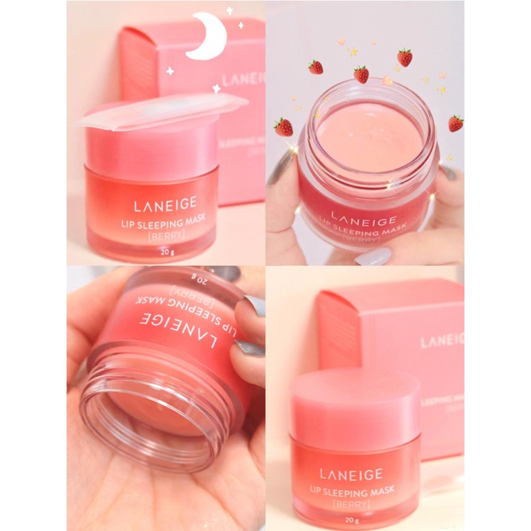 【💯hàng thật】 Mặt nạ ngủ dành cho môi Laneige Lip Sleeping Mask 3g/20g