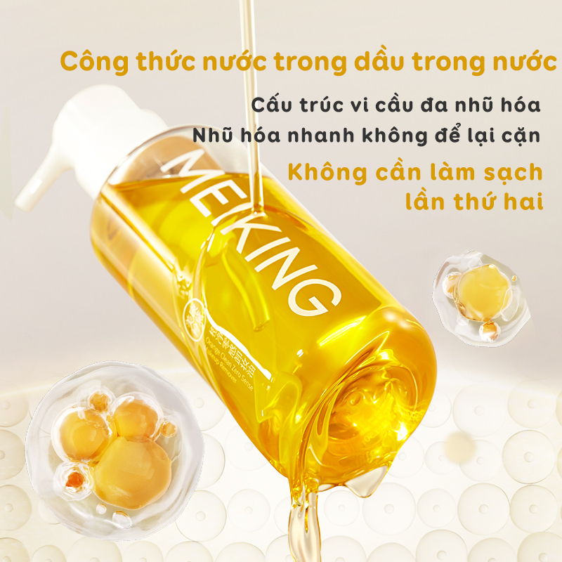 Dầu Tẩy Trang Meiking Big Orange Cleansing Oil Sạch Sâu Dưỡng Ẩm Và Làm