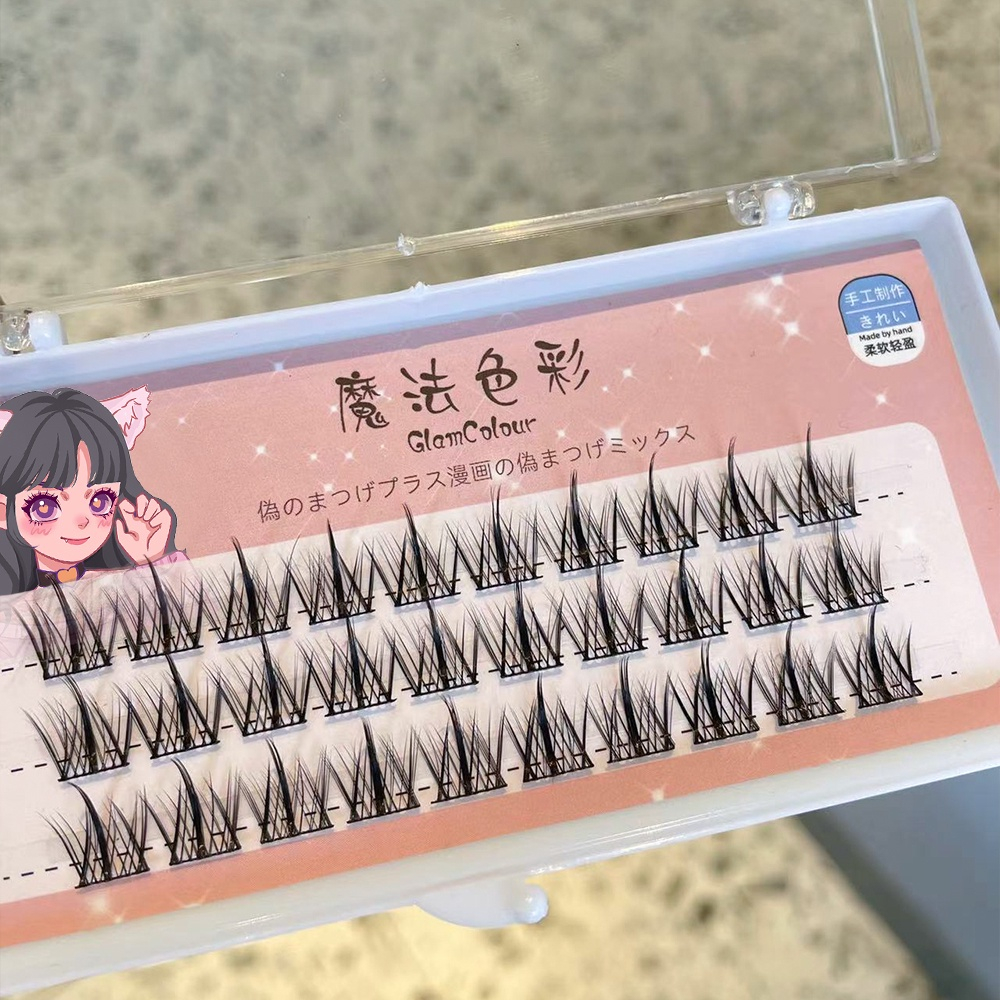 Lông Mi Giả Trang Điểm Tự Nhiên Phong Cách Thần Tiên