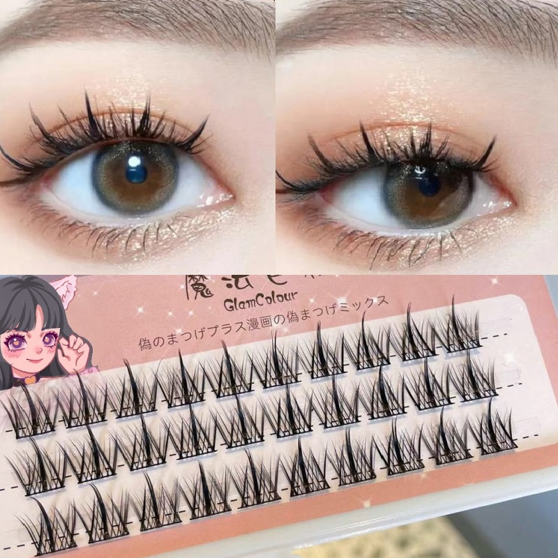 Lông Mi Giả Trang Điểm Tự Nhiên Phong Cách Thần Tiên