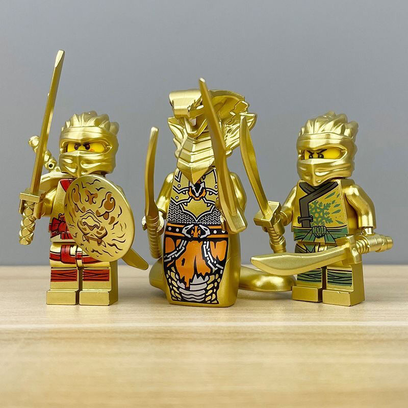 Mô Hình Đồ Chơi Lắp Ráp ninjago mini Màu Vàng Ngẫu Nhiên
