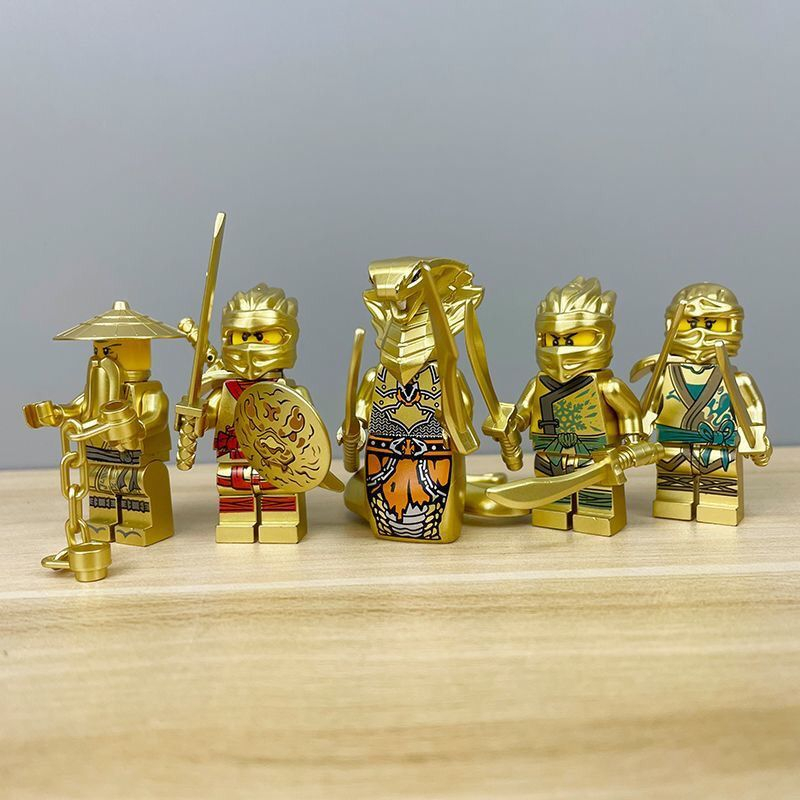 Mô Hình Đồ Chơi Lắp Ráp ninjago mini Màu Vàng Ngẫu Nhiên