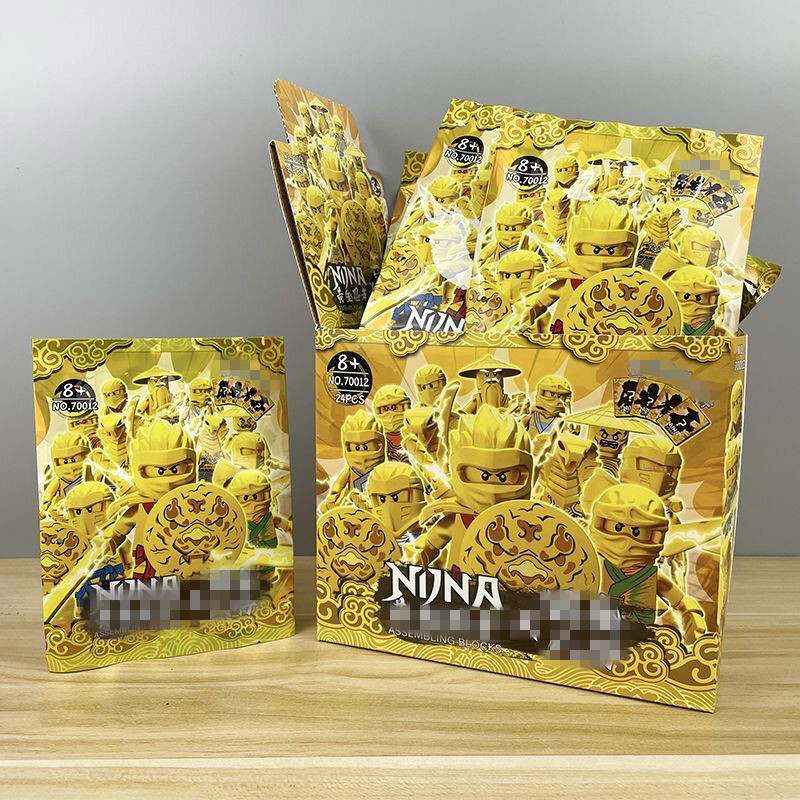 Mô Hình Đồ Chơi Lắp Ráp ninjago mini Màu Vàng Ngẫu Nhiên