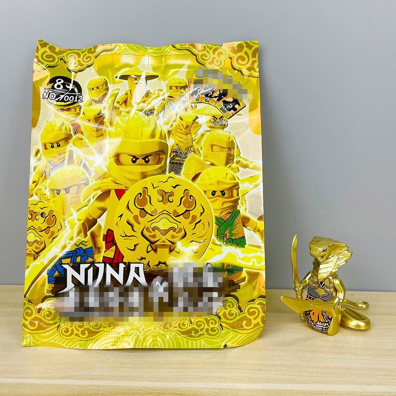 Mô Hình Đồ Chơi Lắp Ráp ninjago mini Màu Vàng Ngẫu Nhiên
