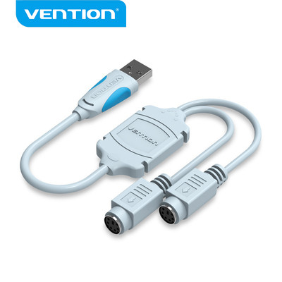 Cáp Chuyển Đổi Vention từ USB Sang PS/2 Cho Bàn Phím Và Chuột