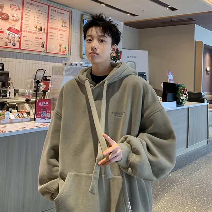 Áo hoodie Phong Cách Hàn Quốc Thời Trang Cho Nam