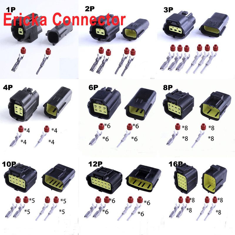 1.8mm Đầu nối dây điện chống nước ô tô xe máy 2P 3P 4P 6P 8P (ô tô, xe tải, xe khách) - Sản phẩm cao cấp của Thiên Lộ