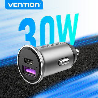 Vention cốc sạc nhanh qc 4.0 3.0 cổng kép 30w cổng usb type c cho iphone xiaomi / huawei / samsung