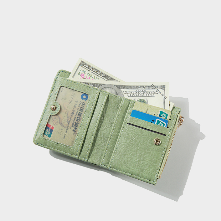 Arctic Hunter  Ví Ngắn Dạng Gập Đơn Giản Phong Cách Âu Mỹ Cho Nữ