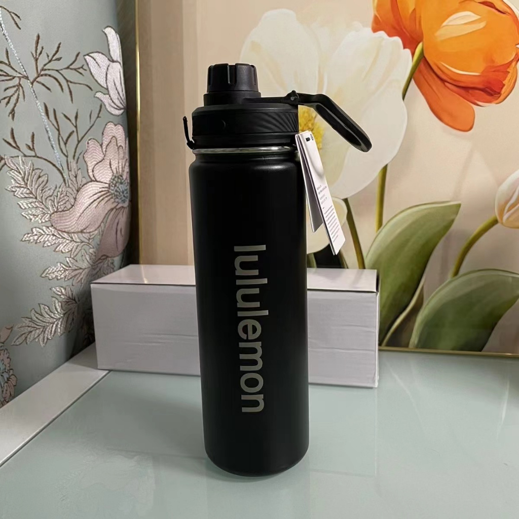 Bình Nước Thể Thao Cách Nhiệt Có Tay Cầm Dung Tích 24oz / 710ml