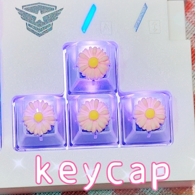 Nắp Đậy Bàn Phím Cơ Hình Hoa Nhỏ Xinh Xắn
