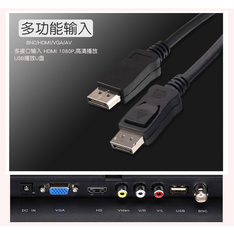 Màn Hình lcd 11.6 inch 13.3 inch 15.6 inch vga hdmi av bnc usb Chất Lượng Cao | BigBuy360 - bigbuy360.vn