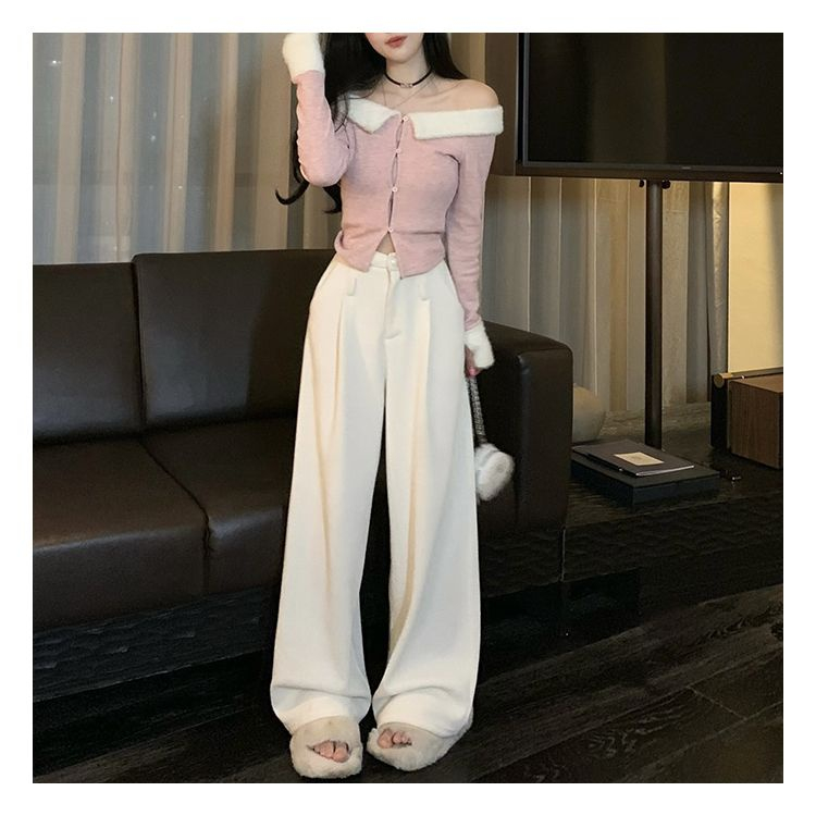 Áo len cardigan SHIHUIFEI WMY23916US 37Z230915 thời trang thoải mái thịnh hành