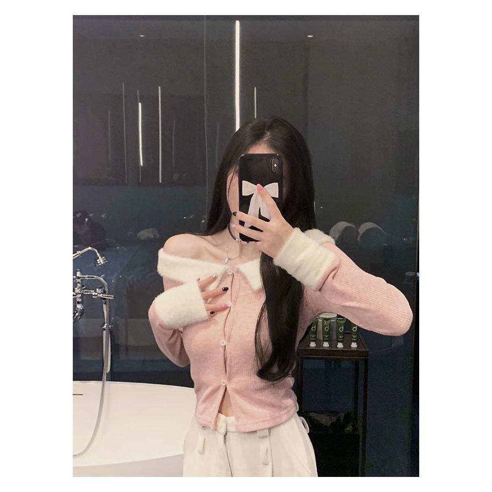 Áo len cardigan SHIHUIFEI WMY23916US 37Z230915 thời trang thoải mái thịnh hành