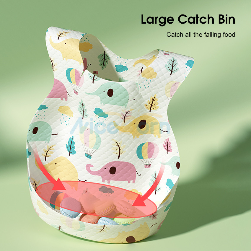 Set 20 Yếm Em Bé Chống Nước Dùng Một Lần Tiện Dụng