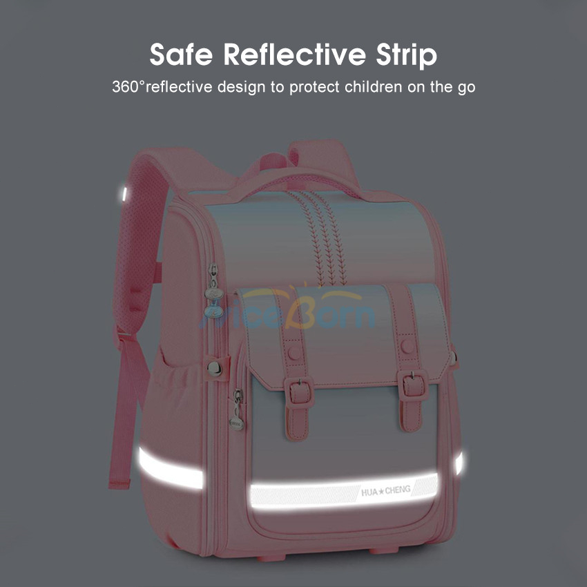 Niceborn Ba Lô Đi Học Chống Thấm Nước Sức Chứa Lớn In Họa Tiết Hoạt Hình Dễ Thương Cho Bé Mẫu Giáo