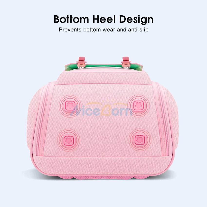 Niceborn Ba Lô Đi Học Chống Thấm Nước Sức Chứa Lớn In Họa Tiết Hoạt Hình Dễ Thương Cho Bé Mẫu Giáo