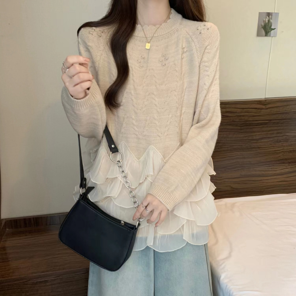 Áo Khoác sweater Sáp Mềm Mại Dáng Rộng Phong Cách Thời Trang 2023 Cho Nữ