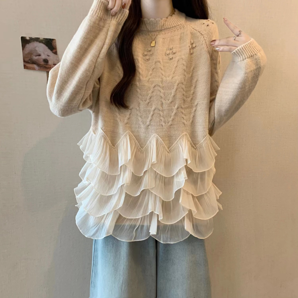 Áo Khoác sweater Sáp Mềm Mại Dáng Rộng Phong Cách Thời Trang 2023 Cho Nữ