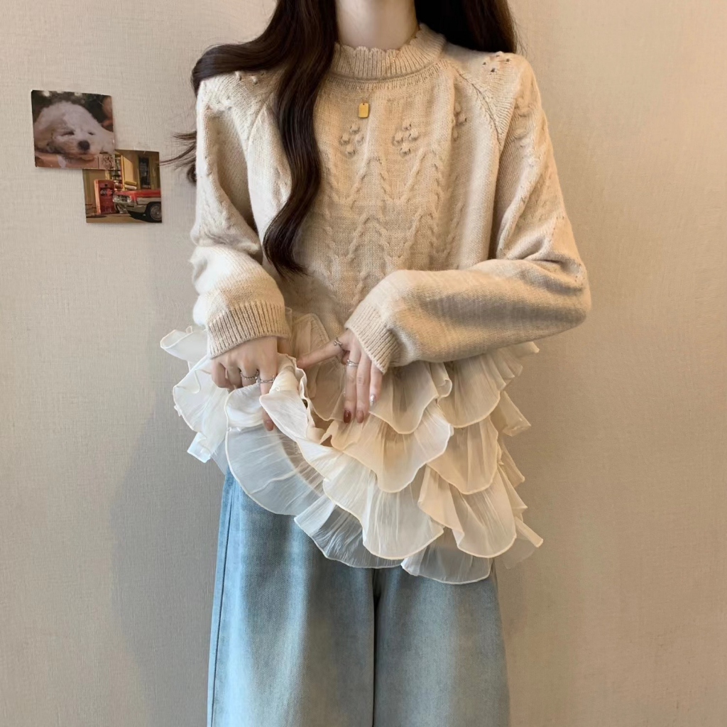 Áo Khoác sweater Sáp Mềm Mại Dáng Rộng Phong Cách Thời Trang 2023 Cho Nữ