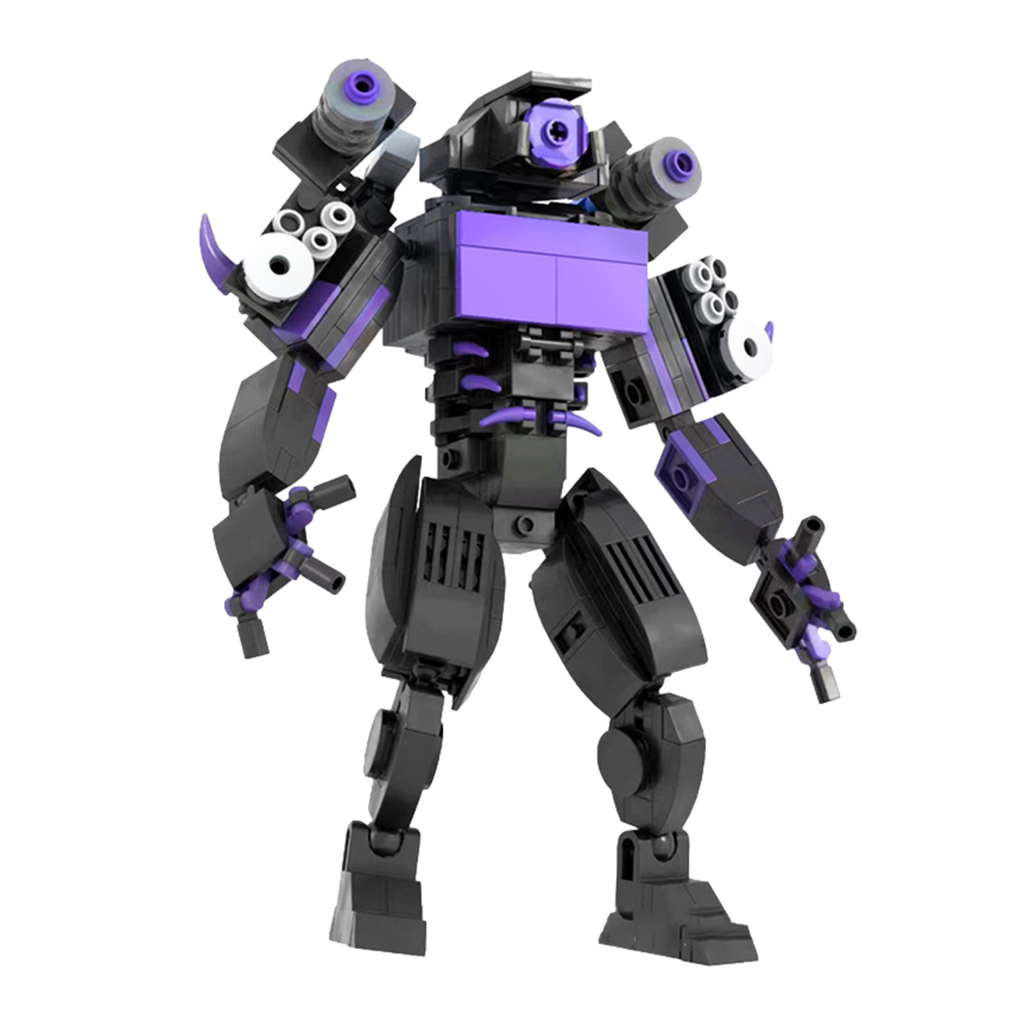 Mới Đồ Chơi Lego Skibidi Toilet tvman titan V2