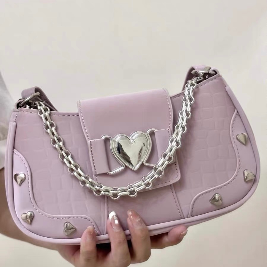 Y2k hot Túi Đeo Vai Một Bên Vai Không Tay Phong Cách Mới 2023 Chất Lượng Cao Phù Hợp Với Tuổi Teen / Bé Gái