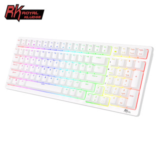  Bàn phím cơ khí ROYAL KLUDGE RK98 98 phím RGB Backlight hỗ trợ cắm nóng với ba chế độ Bluetooth 2.4G không dây có dây 