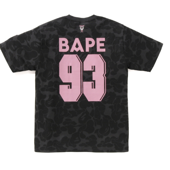 Tiếng Nhật Áo Thun bape MIAMI Cotton Nguyên Chất Tay Ngắn Thời Trang Dành Cho Trẻ