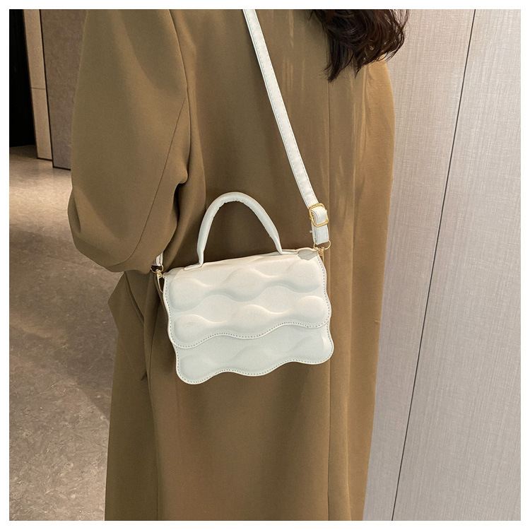 Túi đeo chéo SUPERCUTE hình vuông nhỏ màu trơn thiết kế đơn giản nhỏ gọn dành cho nữ