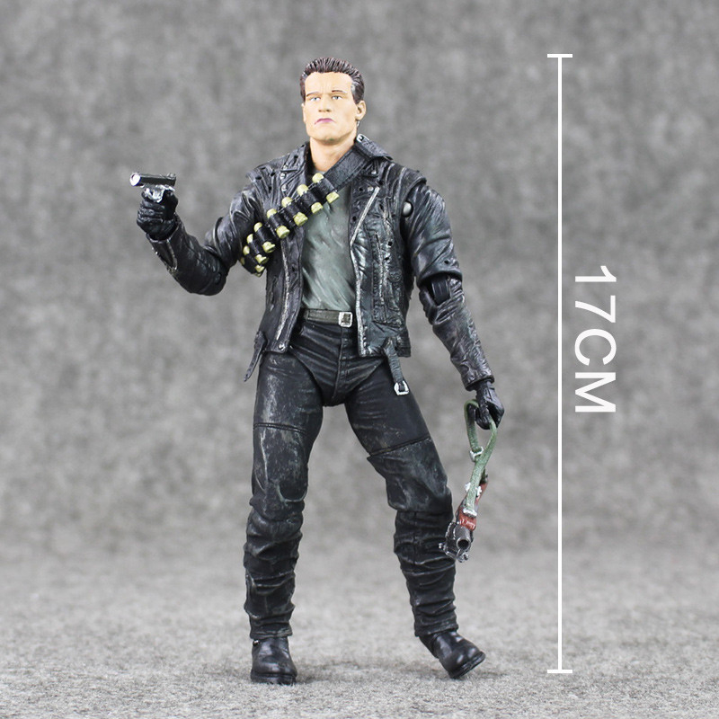 Mô Hình robot Sát Thủ t-800 23.5cm neca Termminator 2: judgment day t-800