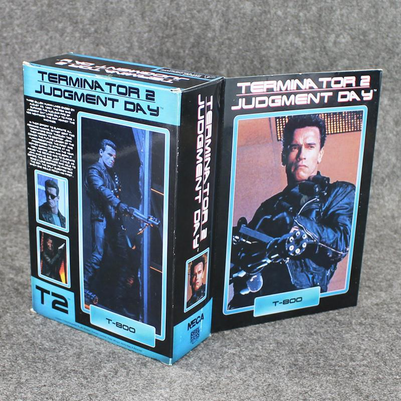 Mô Hình robot Sát Thủ t-800 23.5cm neca Termminator 2: judgment day t-800