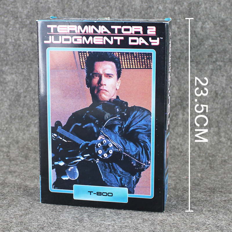 Mô Hình robot Sát Thủ t-800 23.5cm neca Termminator 2: judgment day t-800