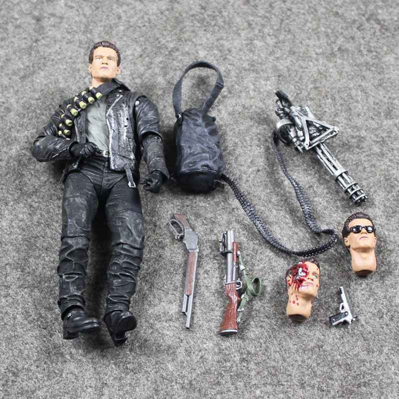 Mô Hình robot Sát Thủ t-800 23.5cm neca Termminator 2: judgment day t-800
