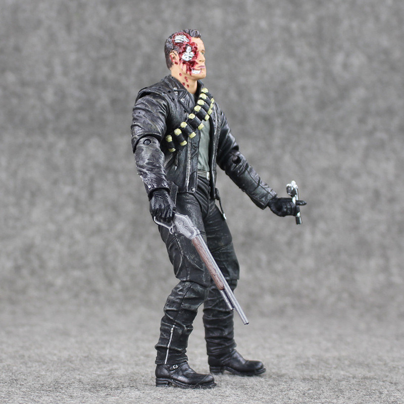 Mô Hình robot Sát Thủ t-800 23.5cm neca Termminator 2: judgment day t-800