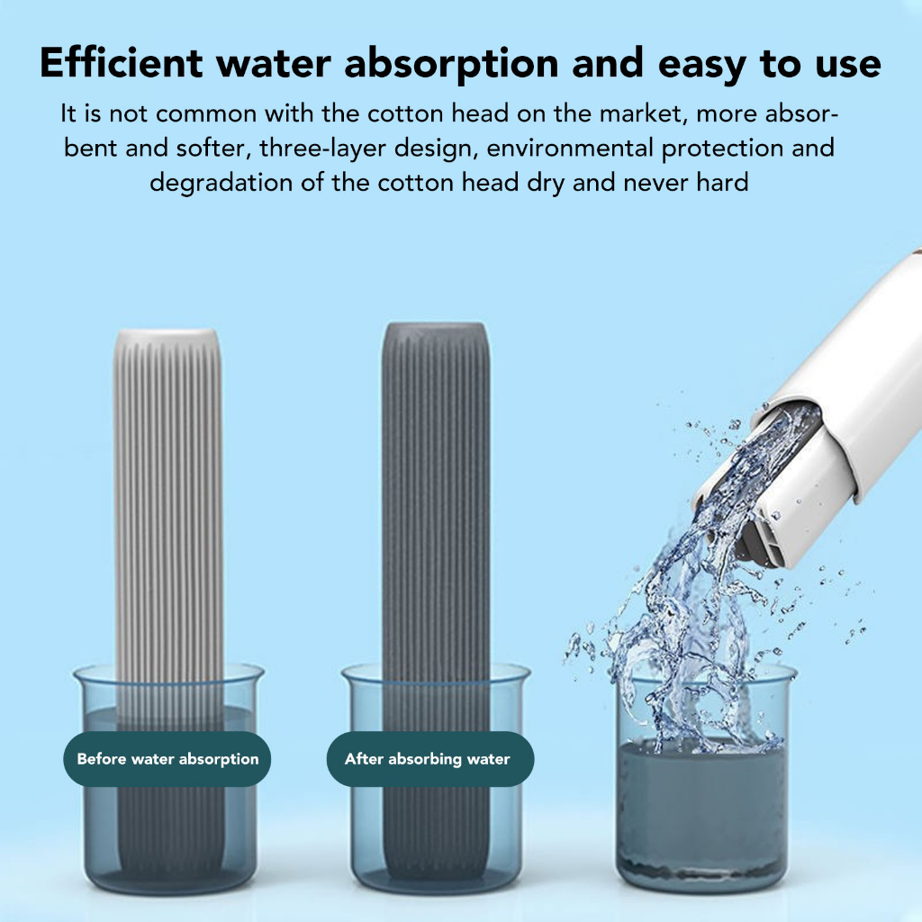 Bán buôn Di Động Tự Bóp Cây Lau Nhà Ngắn Mini Cầm Tay Cho Phòng Tắm Bếp Bộ Đồ Ăn Máy Tính Để Bàn Kính