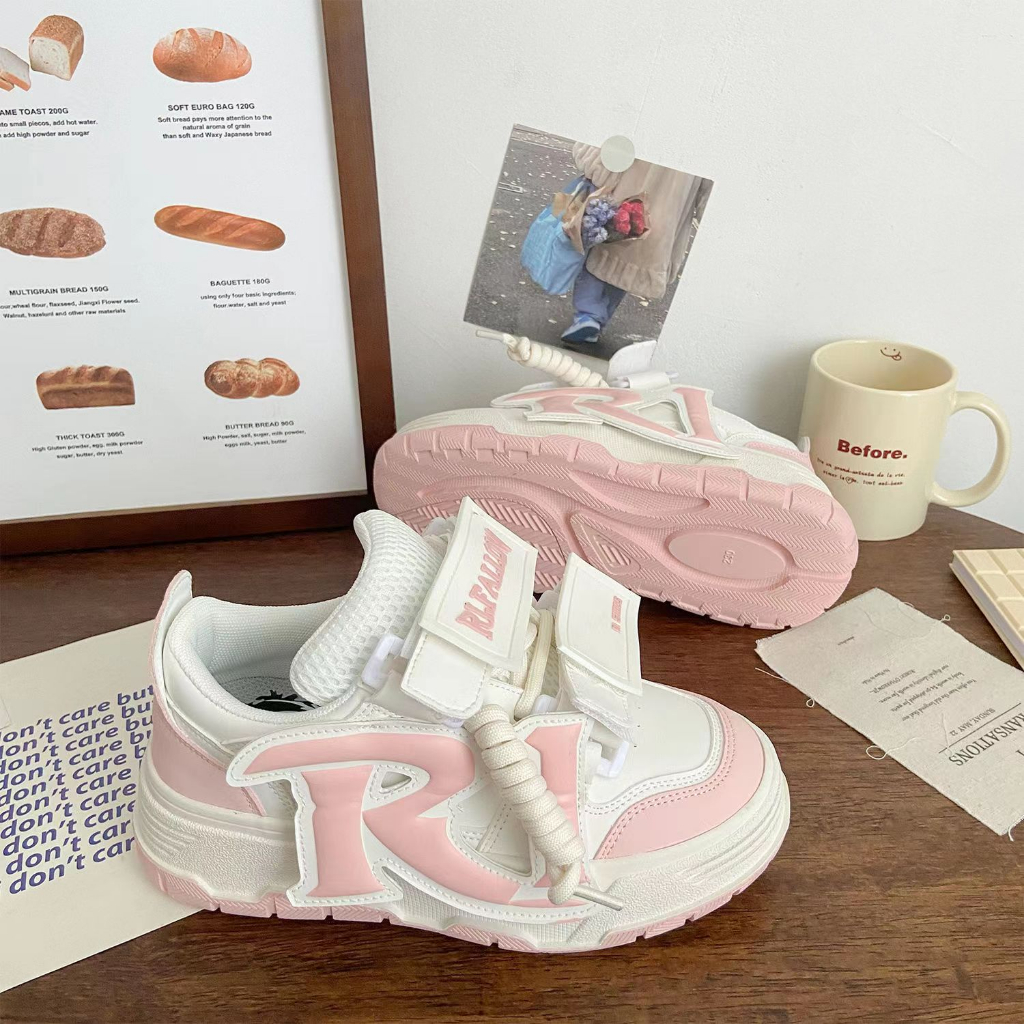 Giày Thể Thao Đế Dày Kiểu Dáng Dễ Thương Xinh Xắn