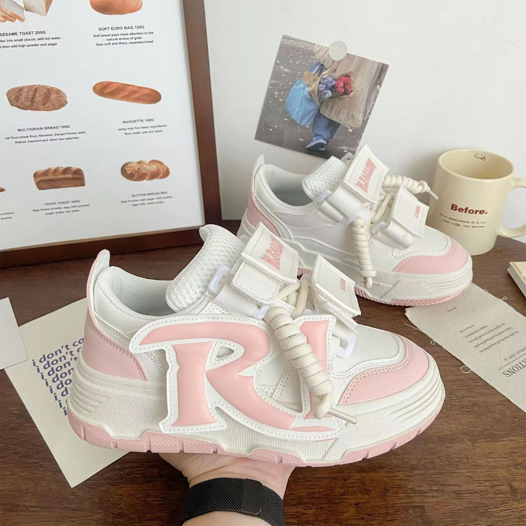 Giày Thể Thao Đế Dày Kiểu Dáng Dễ Thương Xinh Xắn