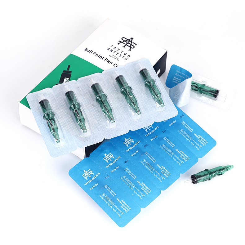 Set 20 Bút Bi Tập Xăm - Bút Bi Xăm Hình 5 Màu Dễ Sử Dụng Cho Người Mới Bắt Đầu