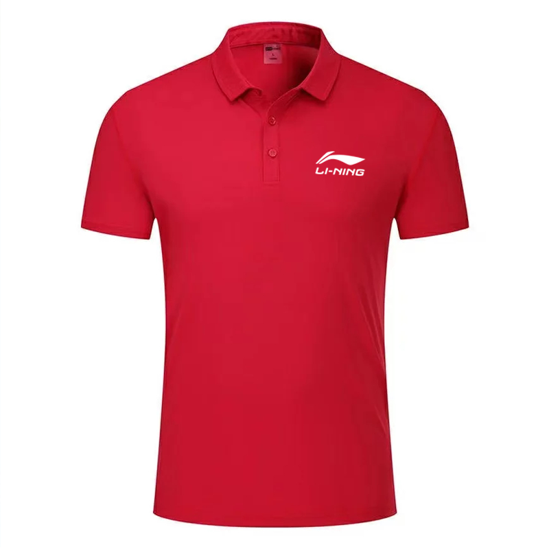 Li ning Áo polo Tay Ngắn Mùa Hè 2023 Có Thể Tùy Chỉnh Thêu logo Doanh Nhân Hàn Quốc Tùy Chỉnh Cho Doanh Nhân Nam Và Nữ