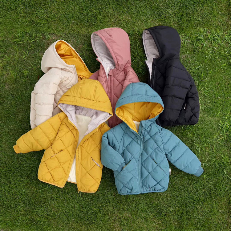 Áo Khoác Phao Parka Có Mũ Dày Dặn Giữ Ấm Mùa Đông Cho Bé sw323