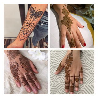 Hình Xăm Dán Tạm Thời henna Cá Tính