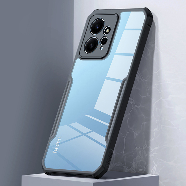 Chống Sốc Ốp Điện Thoại acrylic Trong Suốt Cho Xiaomi Redmi Note 12 Pro 4G 5G 12S Speed Turbo Plus 11 11S Case