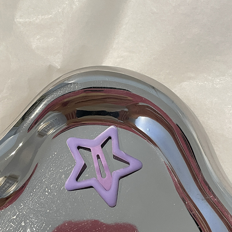 Dopamine Kẹp Tóc Hình Ngôi Sao Năm Cánh Phong Cách Công Chúa Cho Bé Gái