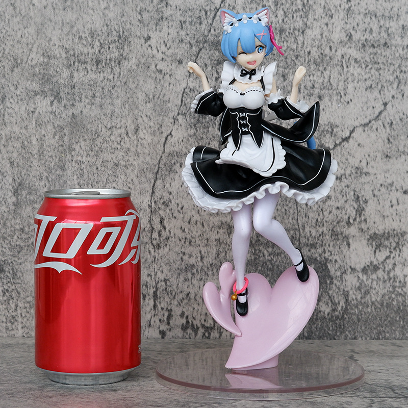 Mô Hình Nhân Vật Re: Life in a different world from zero rem ram 23cm Chân Thật