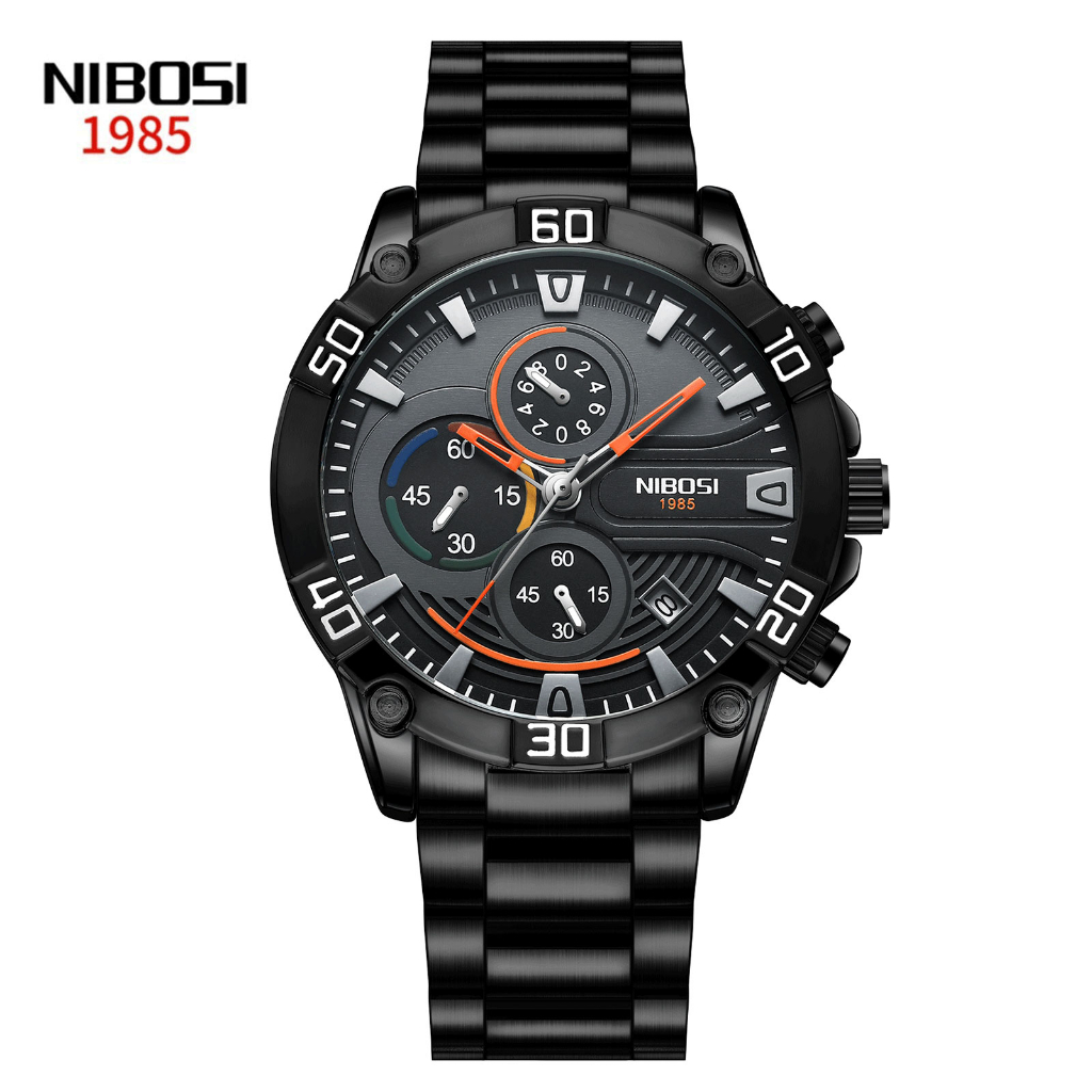 Đồng Hồ Analog Máy Quartz Chống Thấm Nước Kiểu Dáng Sang Trọng Cho Nam Giới