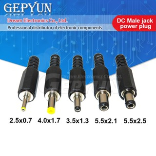 Bộ 5 Đầu Nối Ổ Cắm 2.5x0.7mm 3.5x1.3mm 4.0x1.7mm 5.5x2.1mm 5.5x2.5mm dc