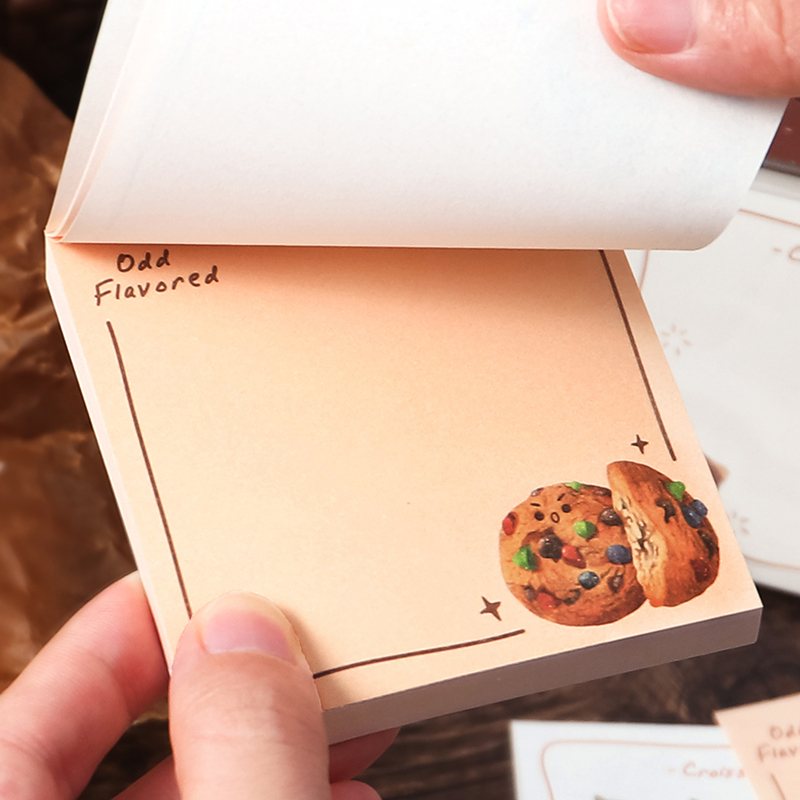 Mr. Paper  100 vé/túi tờ Phim hoạt hình dễ thương bánh Ông benecke quả Bánh mì chủ đề Bản ghi nhớ Sổ ghi chú Giấy thông báo Danh sách học sinh phải làm việc