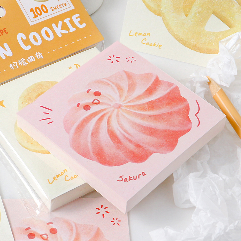 Mr. Paper  100 vé/túi tờ Phim hoạt hình dễ thương bánh Ông benecke quả Bánh mì chủ đề Bản ghi nhớ Sổ ghi chú Giấy thông báo Danh sách học sinh phải làm việc