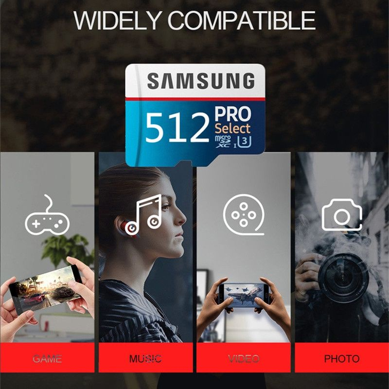 Sam Thẻ Nhớ Tốc Độ Cao 16 / 32 / 64 / 128 / 256gb / 512 / 1024gb