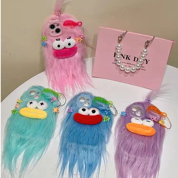 Ốp Điện Thoại Hình Quái Vật Cho iphone 15promax 14 13 12 11 pro max xr x xs max 6 7 8 plus